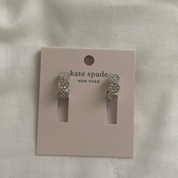 Kate Spade Silver Hoops ✨